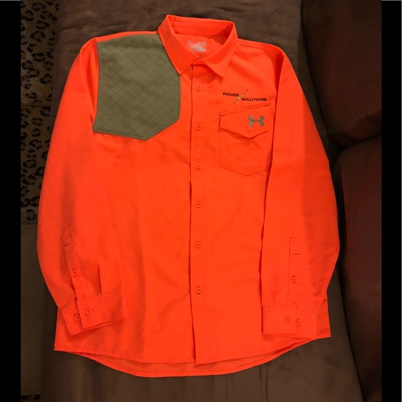 under armour hunting orange
